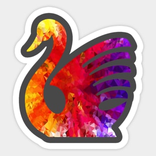 Swan Sticker